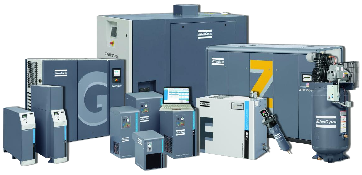 Atlas Copco Rotary Screw Air Compress Featured Image